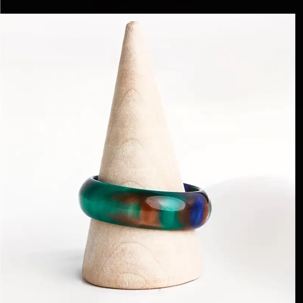 Colorful Acrylic Band Ring